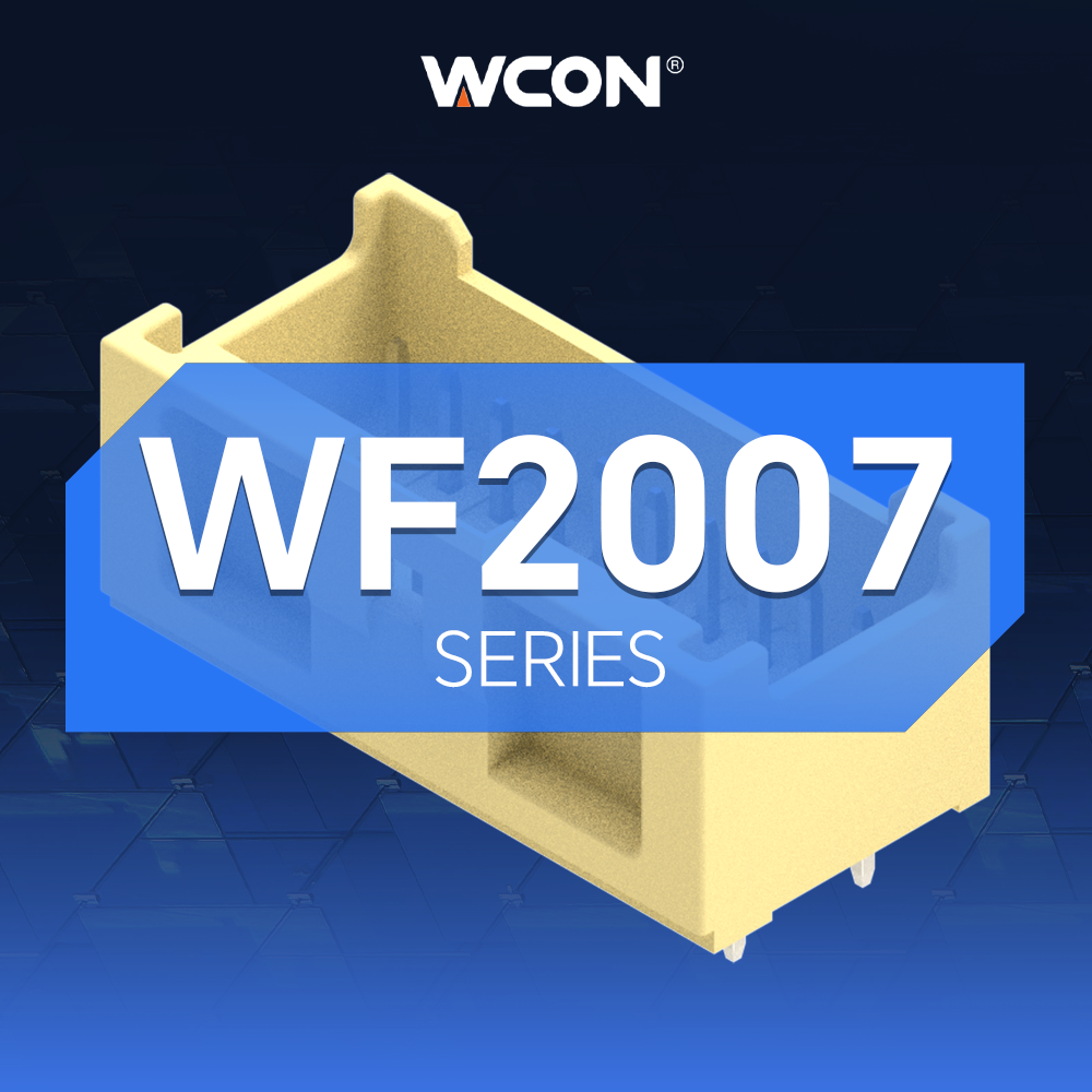 WF2007系列乐竞（中国）lejing·官方网页版
器：2.0mm间距，双重锁定，触点稳健
