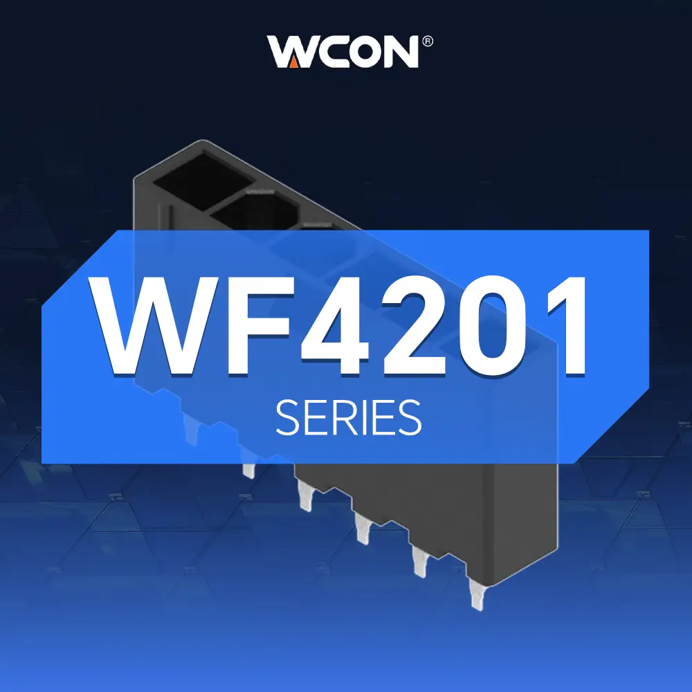 WF4201 Series 4.20mm Wire-to-Board Connectors | Reliable Contact · Interference Resistance · Anti-Mismating