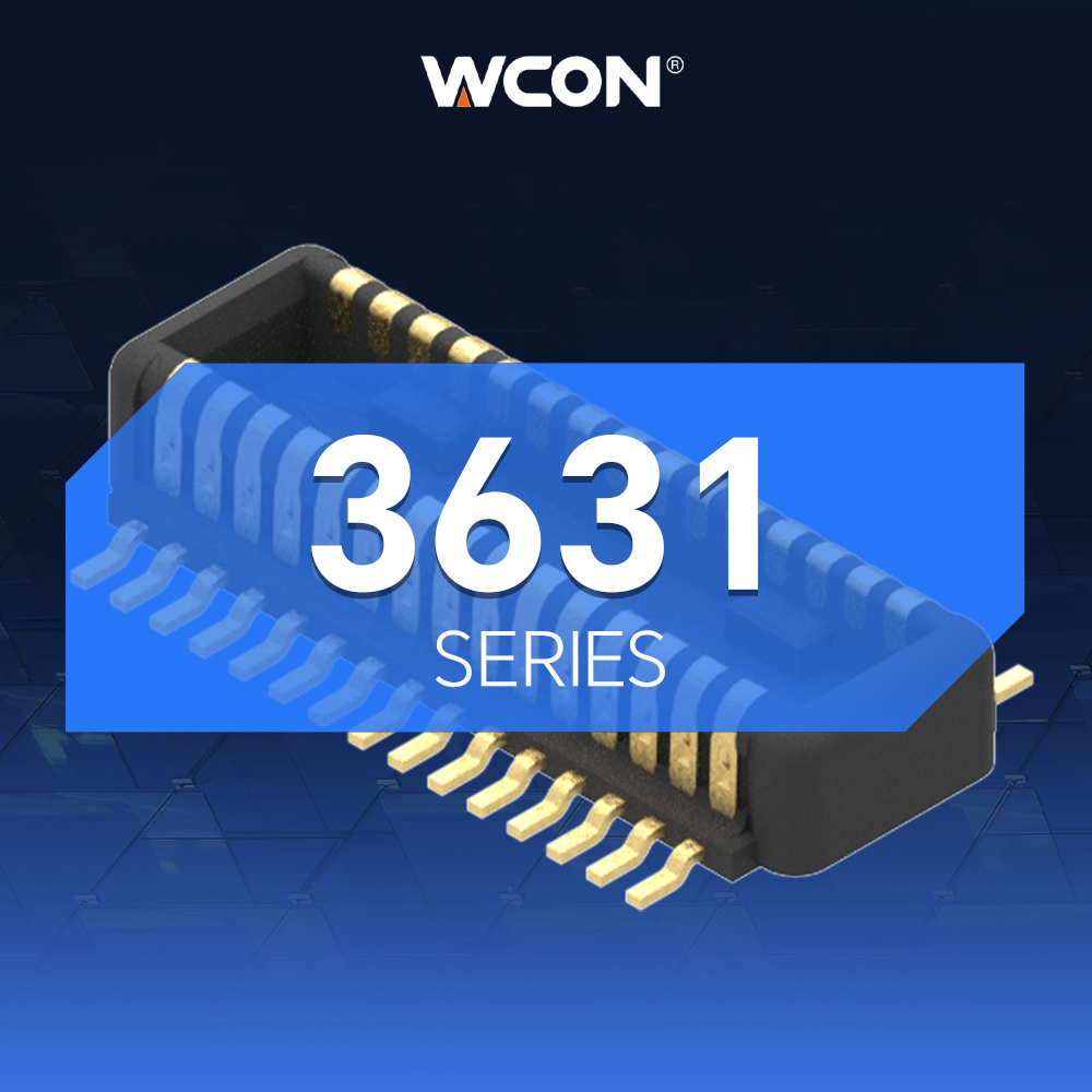 WCON 3631 Series 0.4mm Board-to-Board Connectors | High-Density Interconnect for Industrial & Consumer